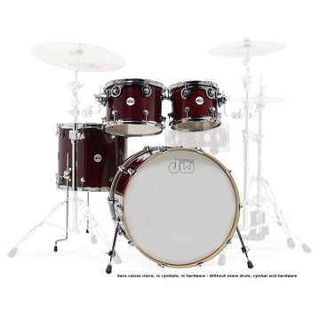 DW DESIGN 22'' 4 SHELL CHERRY STAIN