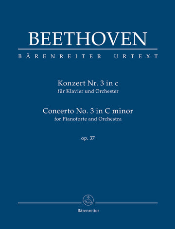 Beethoven - Concerto No.3 C Minor Op. 37 For Piano & Orchestra - Score