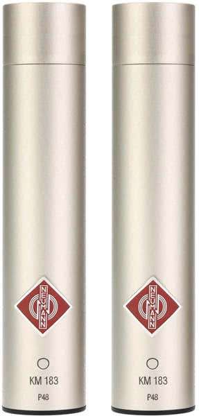 Neumann KM 183 Stereo Set Nickel