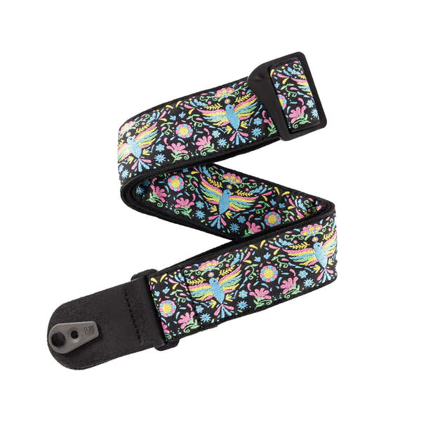 D'ADDARIO Pad Lock Woven Guitar Strap Phoenix Dream