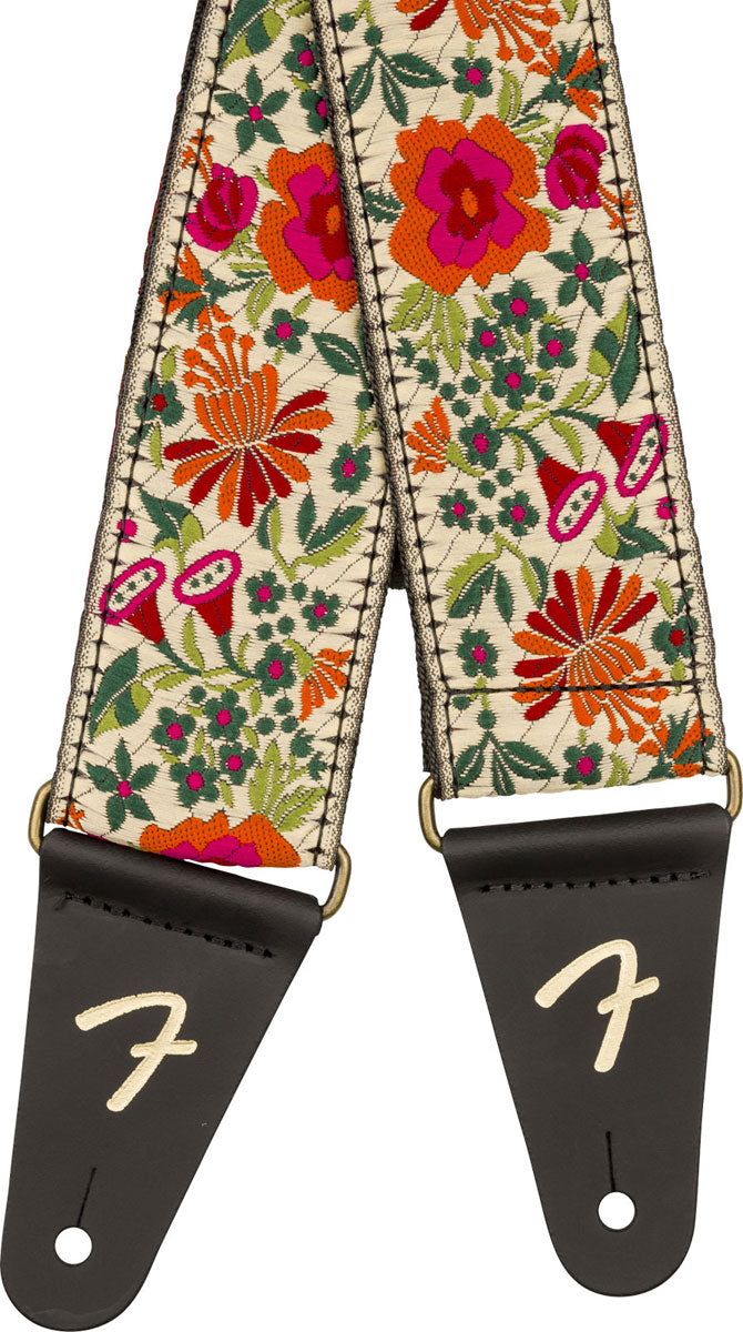 Mosaic Jacquard Strap Cream