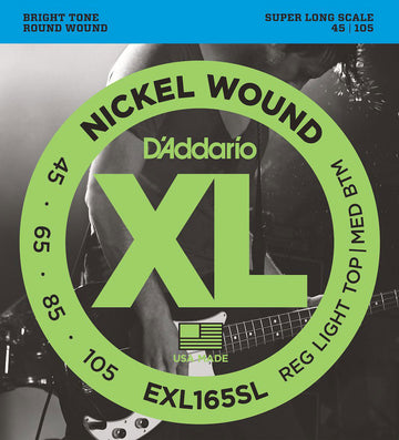 EXL165SL Nickel Wound Super Long Scale Regular Light Top 45-105