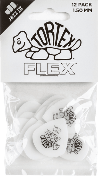 Dunlop 12 x 1,50mm Tortex Flex Jazz III