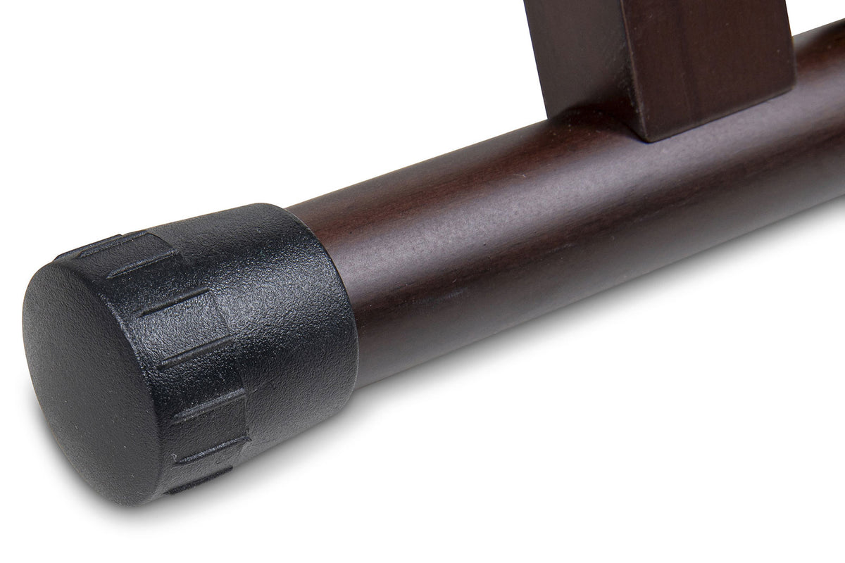 GUITAR STAND WOOD DARK WALNUT