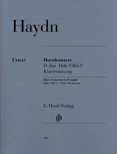 Henle Verlag Haydn J. - Concerto For Horn And Orchestra D Major