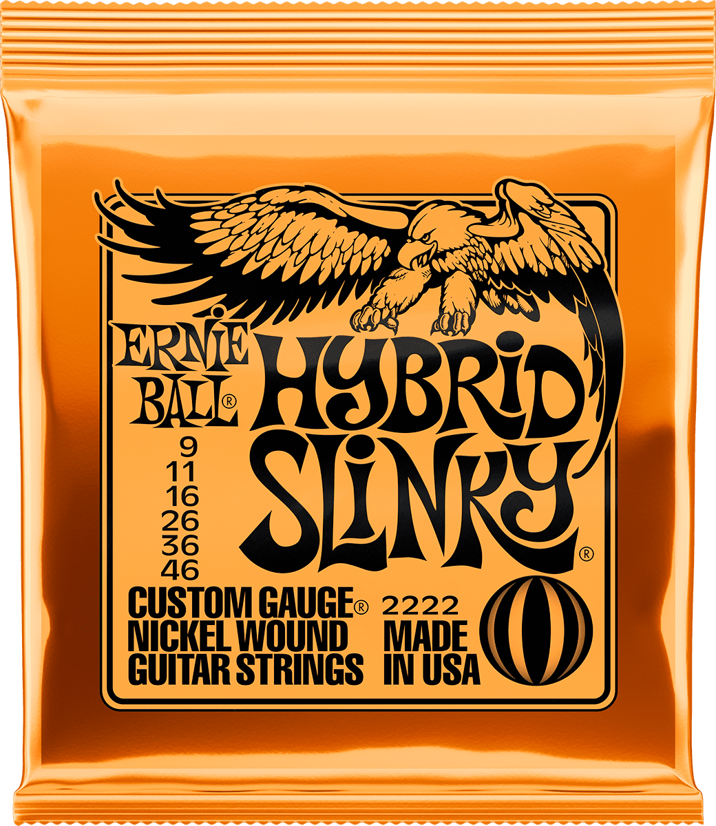 Ernie Ball 2222 Hybrid Slinky 9-46
