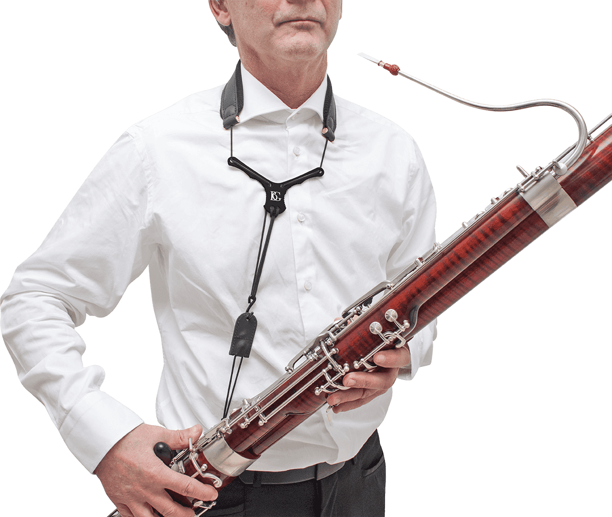 ZEN LEATHER BASSOON STRAP - METAL HOOK