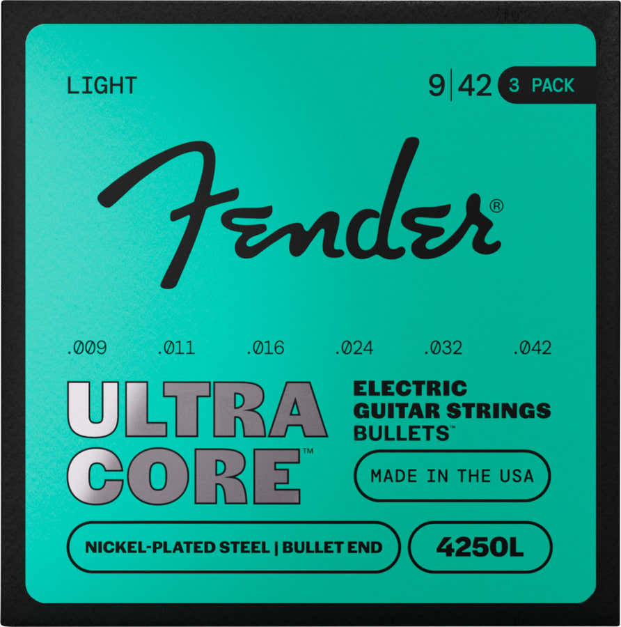 Ultracore Nickel-Plated Steel, Bullet End, 4250L 09-42, (6) 3-Pack