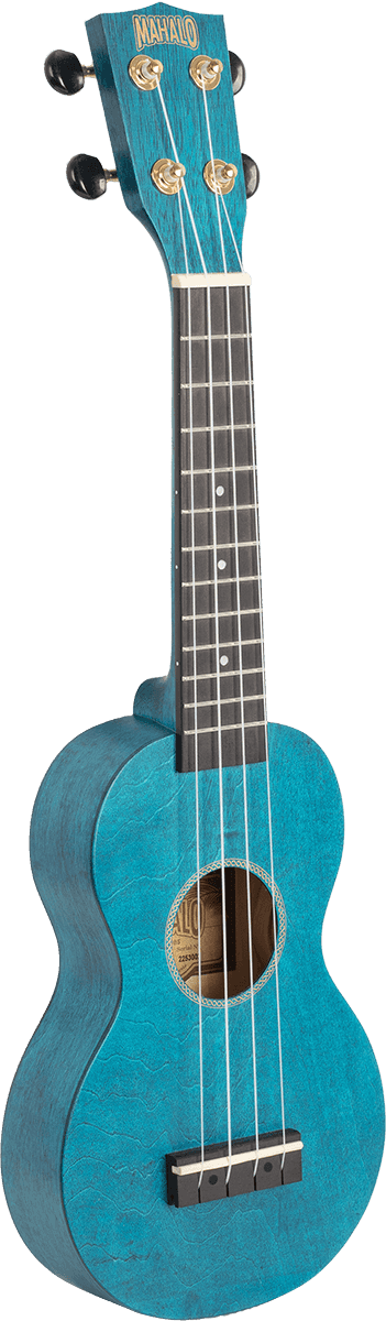 Soprano Ukulele Slim Satin Blue + Gig Bag