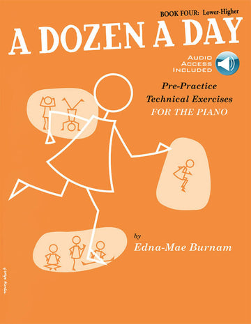 Burnam Edna Mae - Dozen A Day Book.4 + Audio