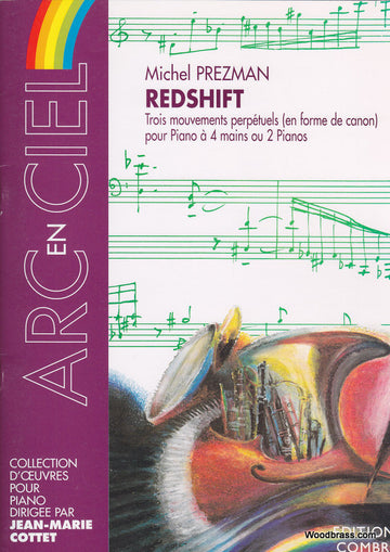 Prezman Michel - Redshift Piano A 4 Mains Ou 2 Pianos