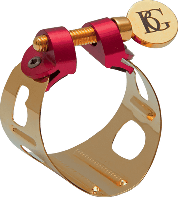 LDS1 - SOPRANO SAXOPHONE LIGATURE DUO GOLD PLATED