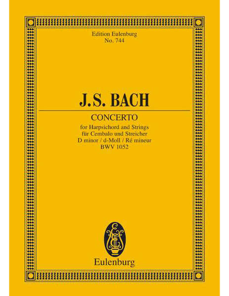 Bach - Concerto Ré Mineur BWV 1052 - Clavecin et Strings