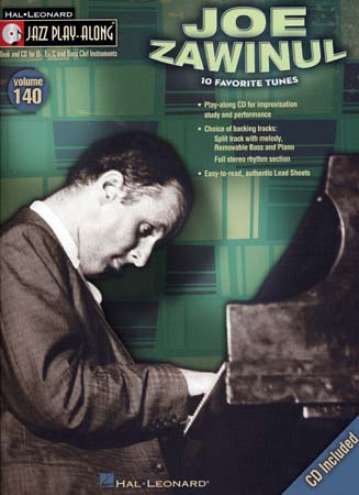 Jazz Play Along Vol.140 Joe Zawinul Bb Eb C Instrument + Cd