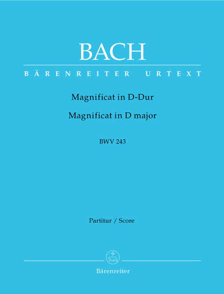 Barenreiter Bach J.S. - Magnificat En Re Majeur BWV 243 - Conducteur