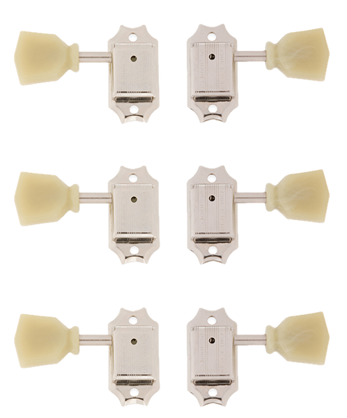Gibson Accessories PARTS DELUXE REISSUE-STYLE TUNER SET NICKEL