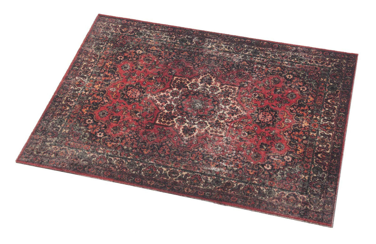 VPA-ORD Mat Vintage Persian Club Series 80 X 60CM Non-Slip Original Red