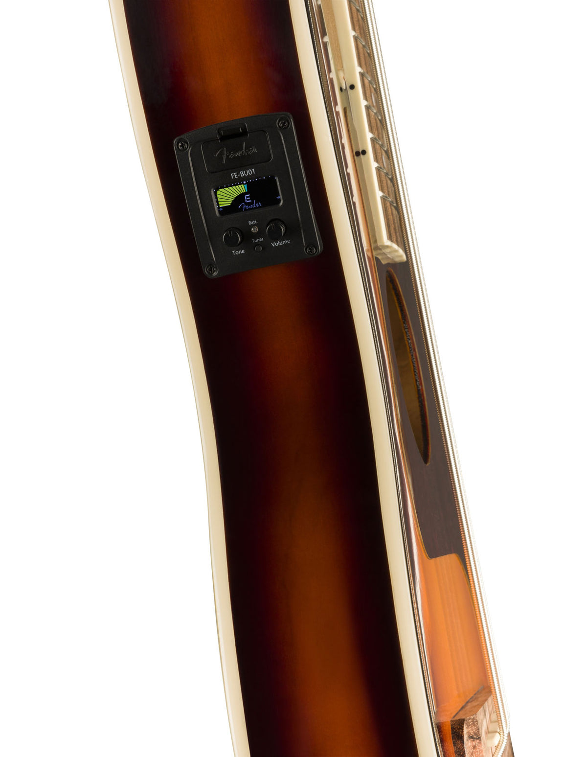Precision Bass Fullerton Uke WN 3-color Sunburst