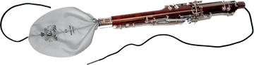 A35 - BASSOON SWAB WING JOINT BAMBOO AND SILK