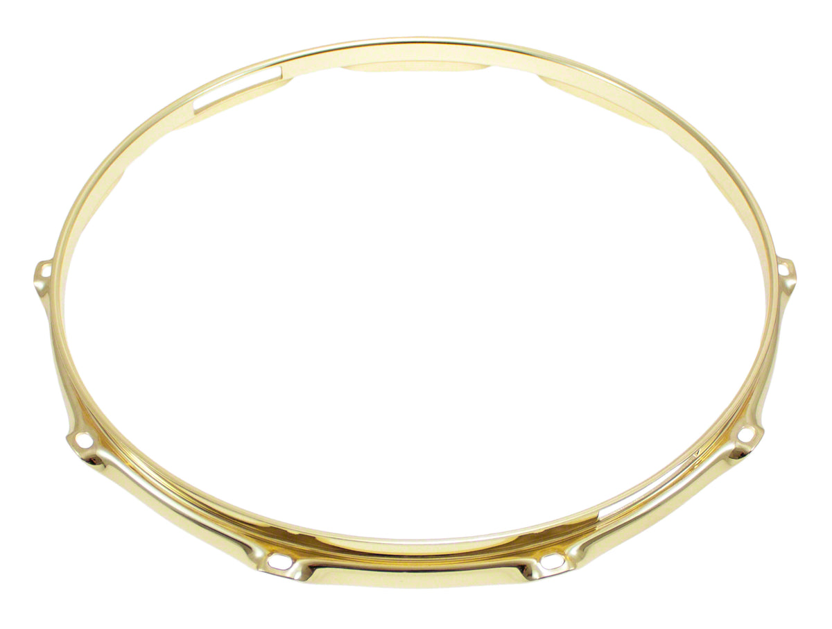 Drum Hoop 14" 10 Tension Rod Snare Side Gold Super Triple Flange 2.3mm