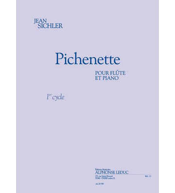 Sichler Jean - Pichenette - Flute & Piano