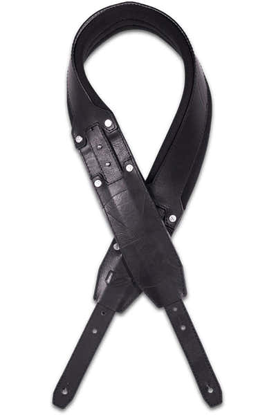 Gruvgear Recoil David Ellefson Signature - Strap 4 cm neoprene and vegan leather - Black