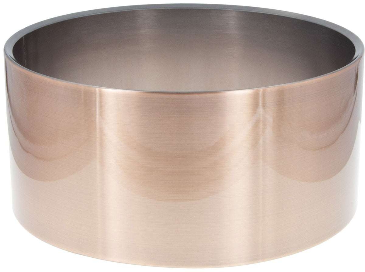 Sbbc14065St 14" X 6.5" Brushed Copper Brass Shell Snare Drum