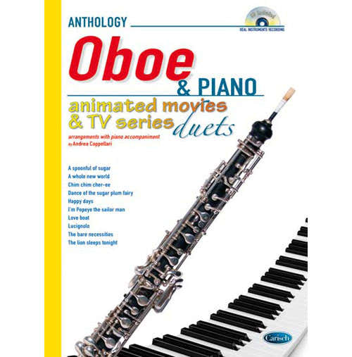 Carisch Animated Movies and TV Duets for Oboe And Piano