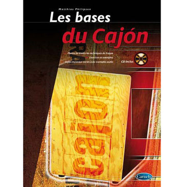 PHILIPZEN MATTHIAS - LES BASES DU CAJON + CD - PERCUSSION