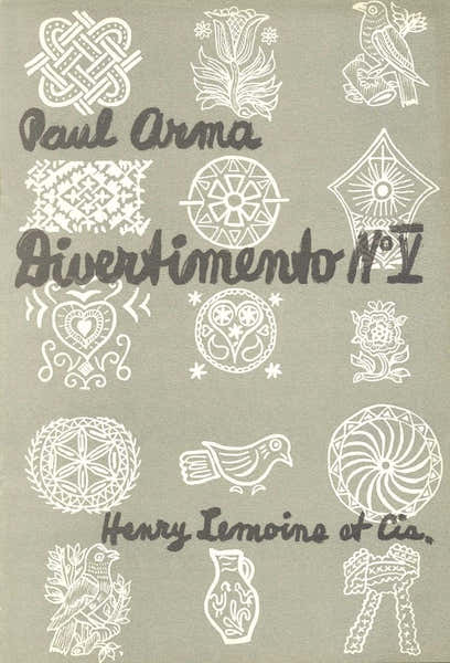 Lemoine Arma - Divertimento De Concert N°5 - 2 Mezzos et Choeur Mixte