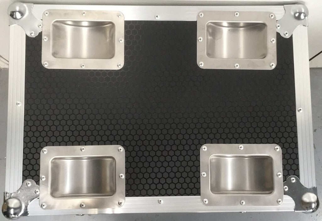 Flight case for 2 Blinder 400 CW WWA - B Stock