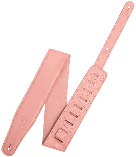 Levys THE PASTEL - LEATHER STRAP WITH SUEDE BACK - SALMON