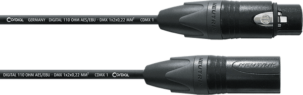 Cordial DMX Cable 5-Pin 3 M