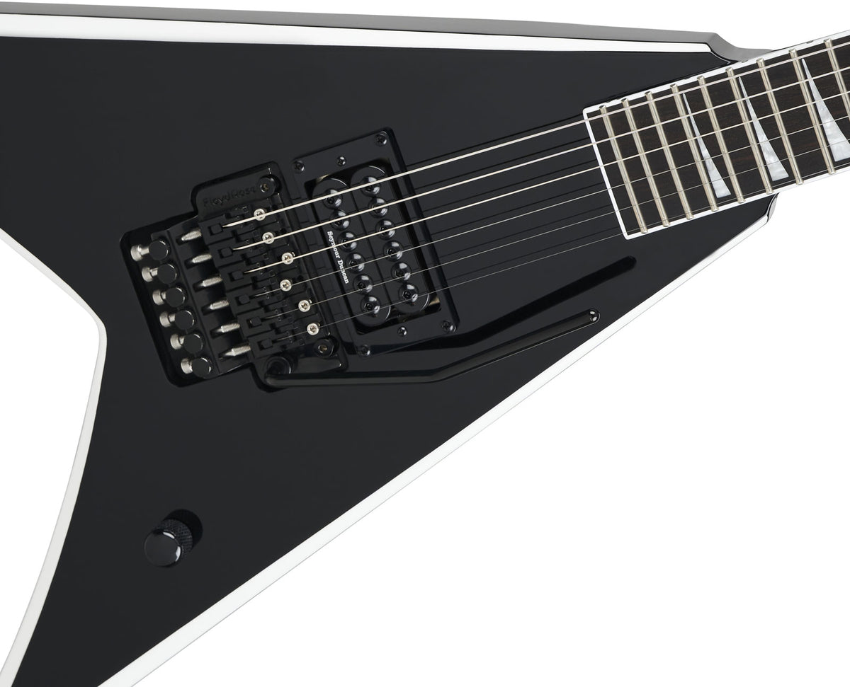 King V Signature Wes Borland Pro Series Black with White Bevels