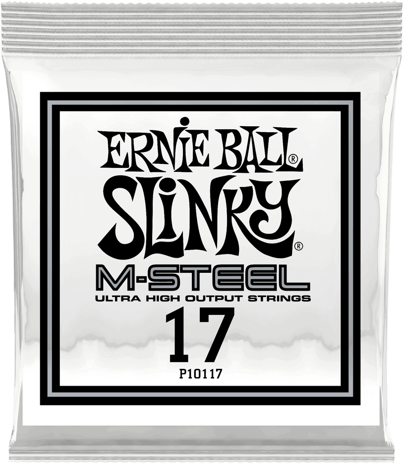 .017 M-STEEL PLAIN ELECTRIC GUITAR STRINGS