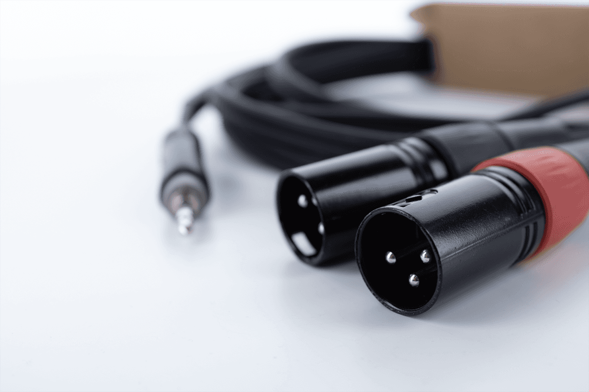 Y Cable Stereo Mini-Jack / 2 Male XLR 3 M