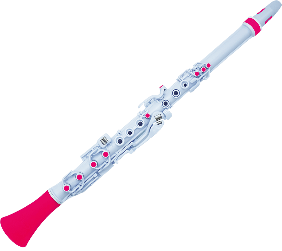 CLARINEO WHITE AND PINK