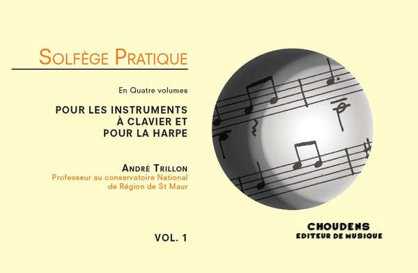 Choudens Solfège Pratique Volume 1 - Keyboard & Harp
