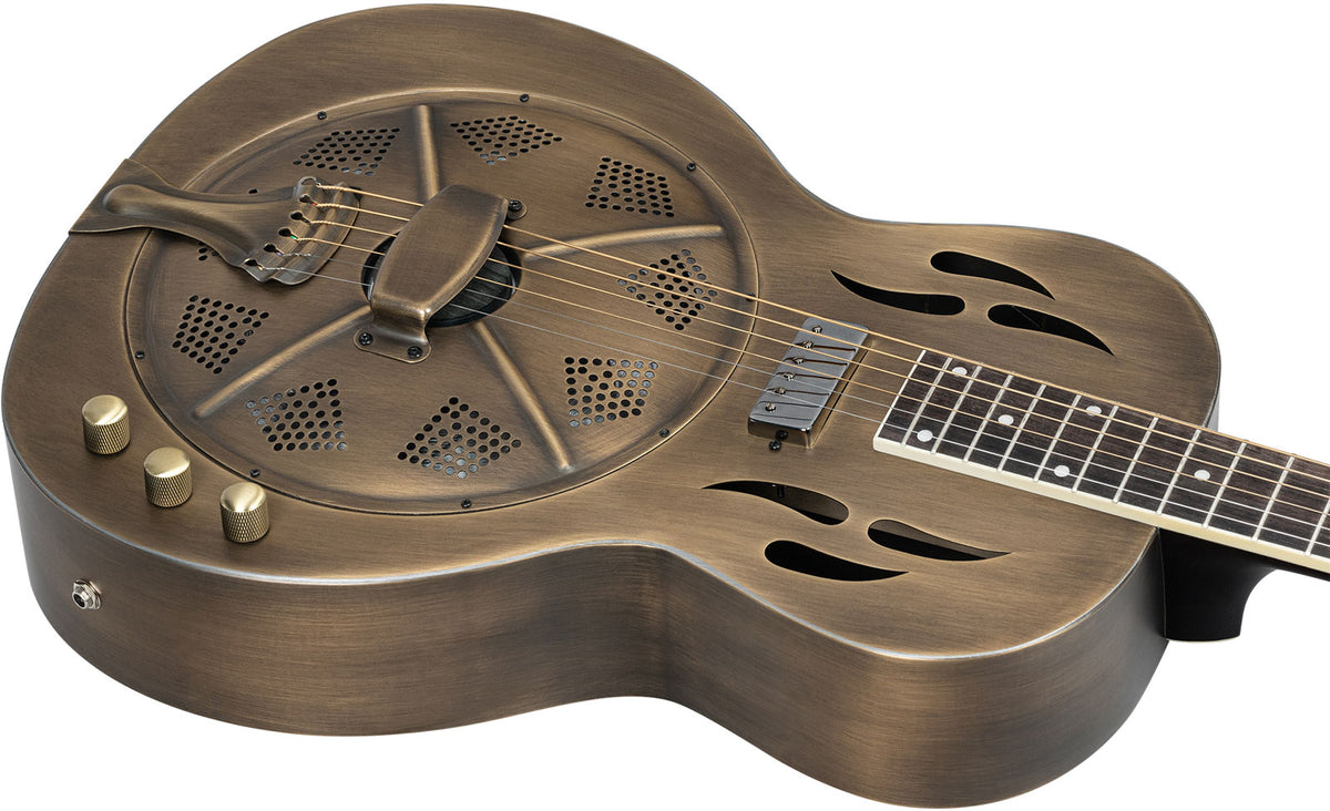Americana 4/4 Resonator Guitar + Pro Gig Bag