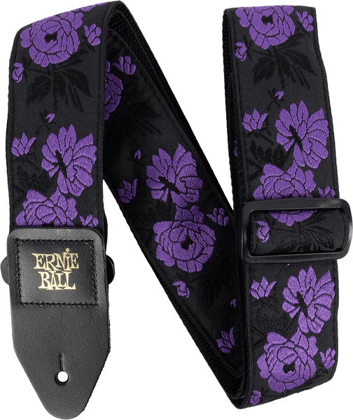 Ernie Ball LAVENDER ROSE JACQUARD STRAP