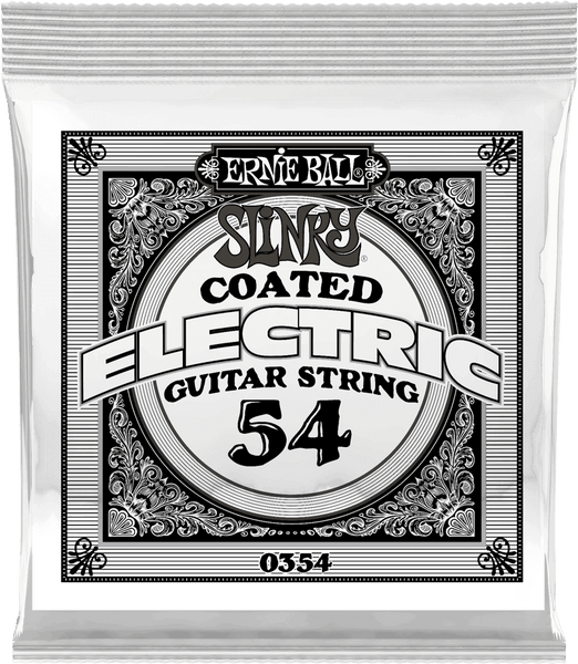 Ernie Ball .054 SLINKY COATED NICKEL WOUND ELECTRIC GUITAR STRINGS
