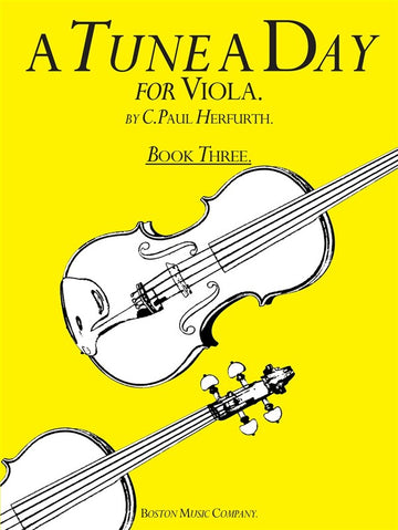 A Tune A Day For Viola Book Three Vla - Viola