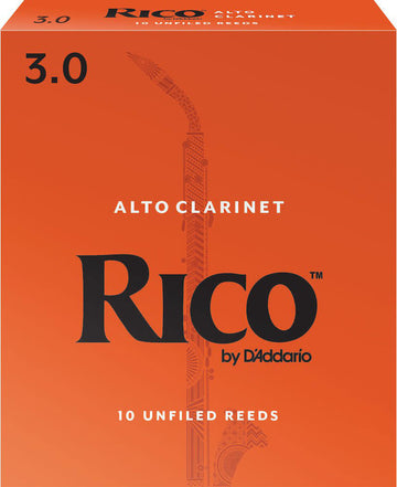 RDA1030 - RICO ALTO CLARINET REEDS PAR  FORCE3 (BOX OF10)