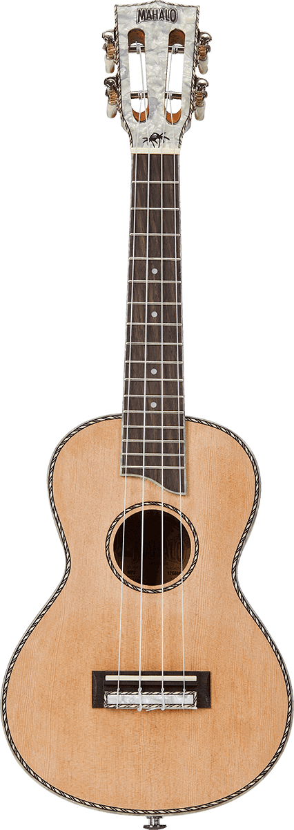 Concert Natural Pearloid Head + Cover