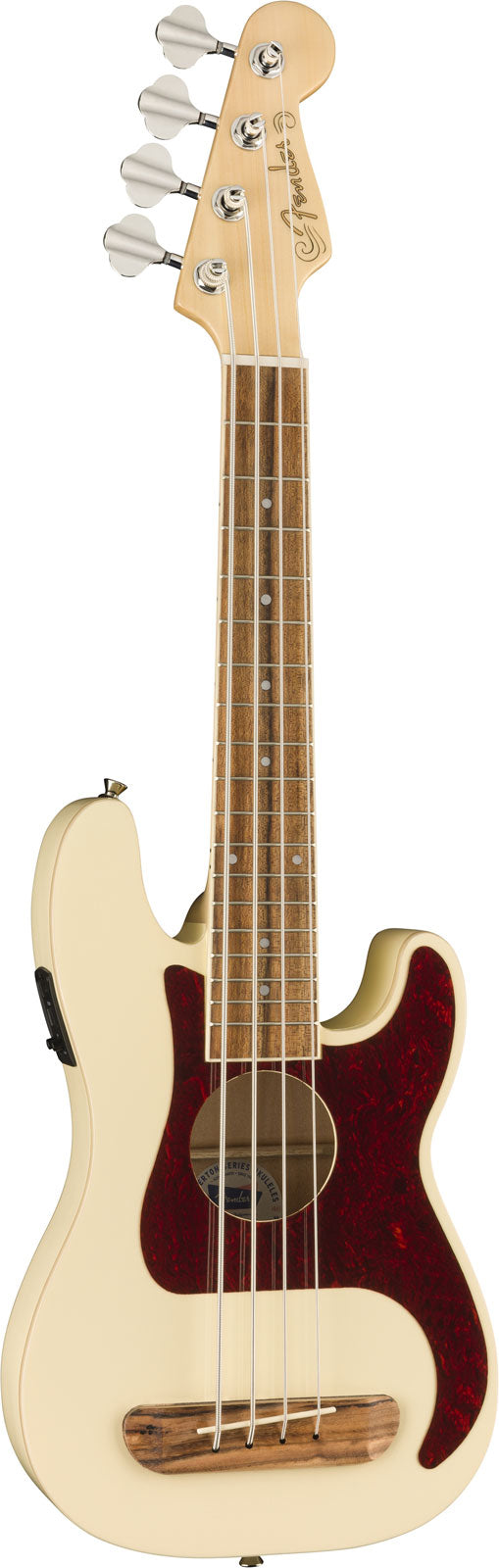 Precision Bass Fullerton Uke WN Olympic White