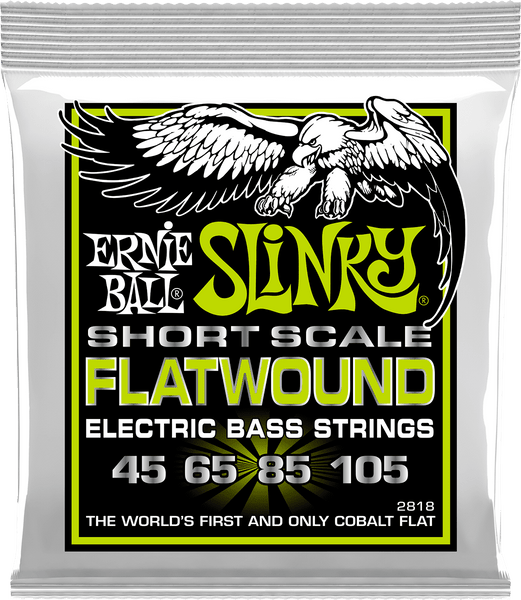 2818 REGULAR SLINKY FLATWOUND SHORT SCALE 45-105
