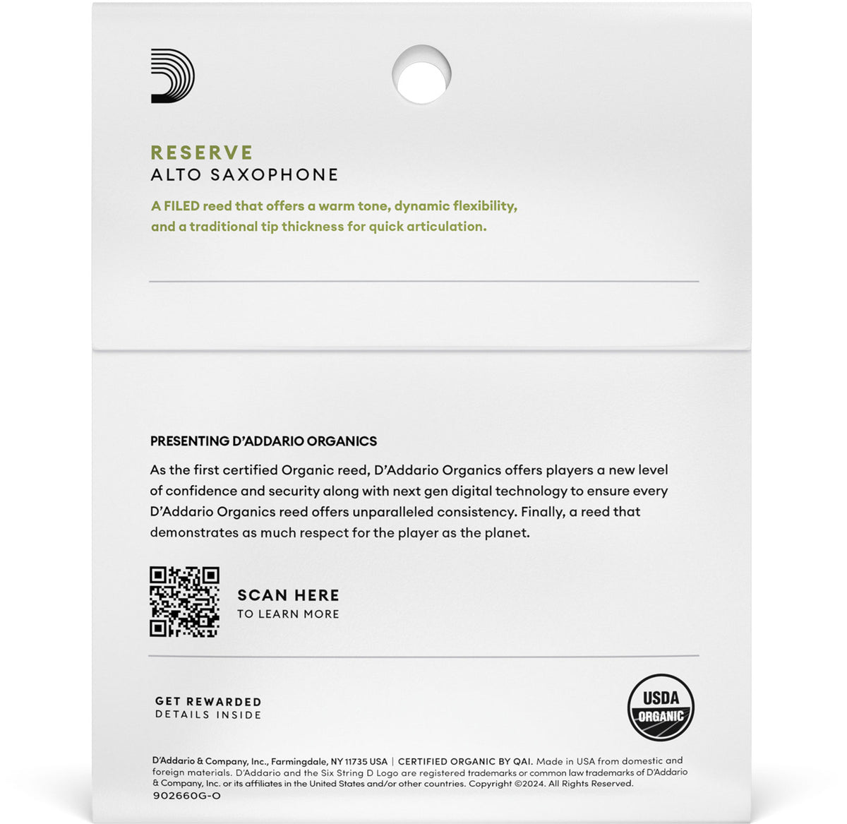 Organic Reserve 3,0+ Alto Saxophone (x 3)