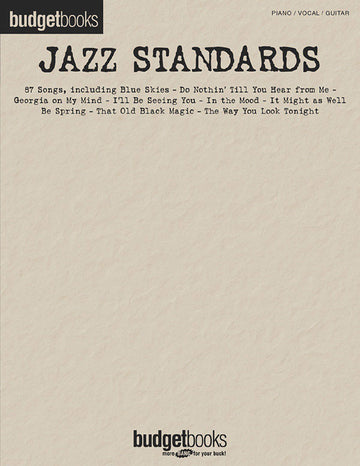 Budgetbooks: Jazz Standards