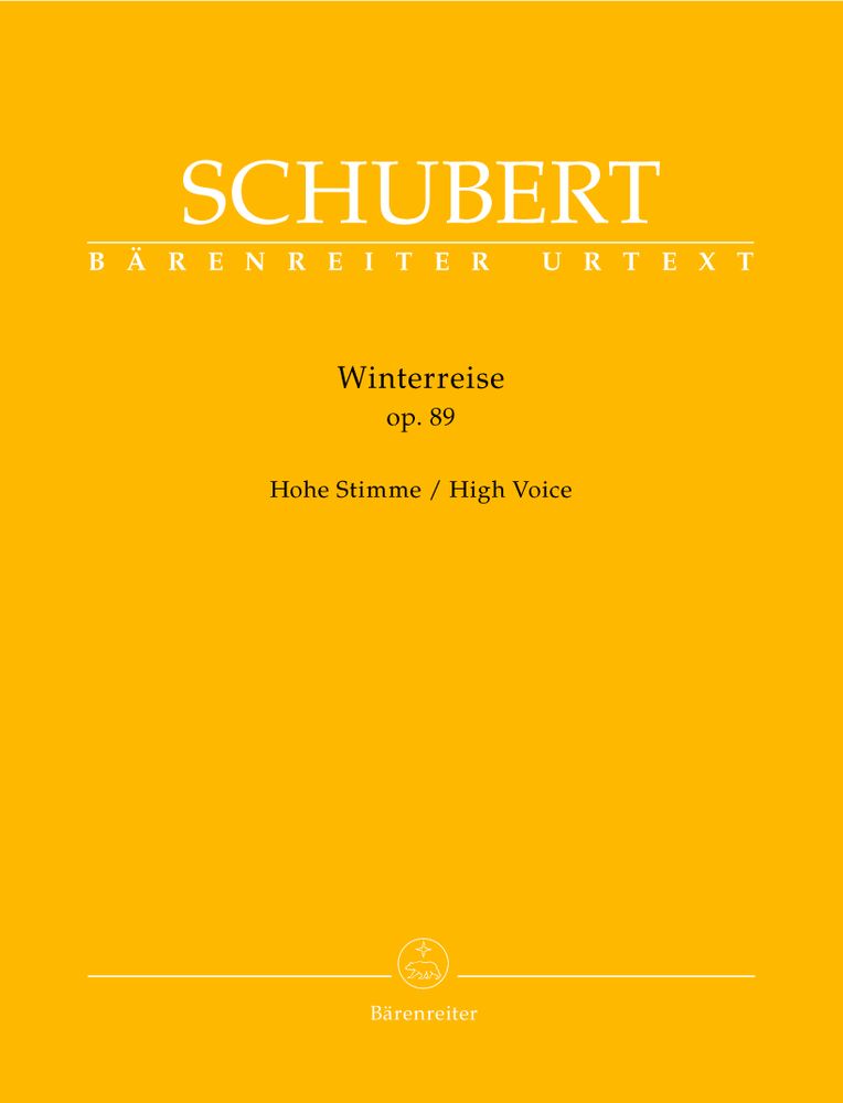 Schubert F. - Winterreise Op.89 D 911 - Voix Haute Piano