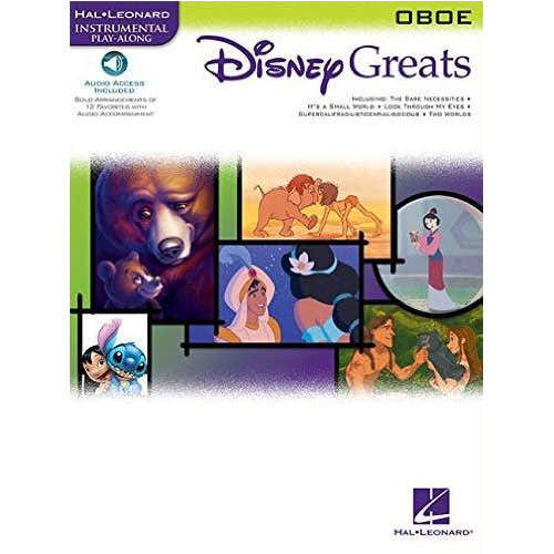 Hal Leonard DISNEY GREATS OBOE + MP3 - OBOE